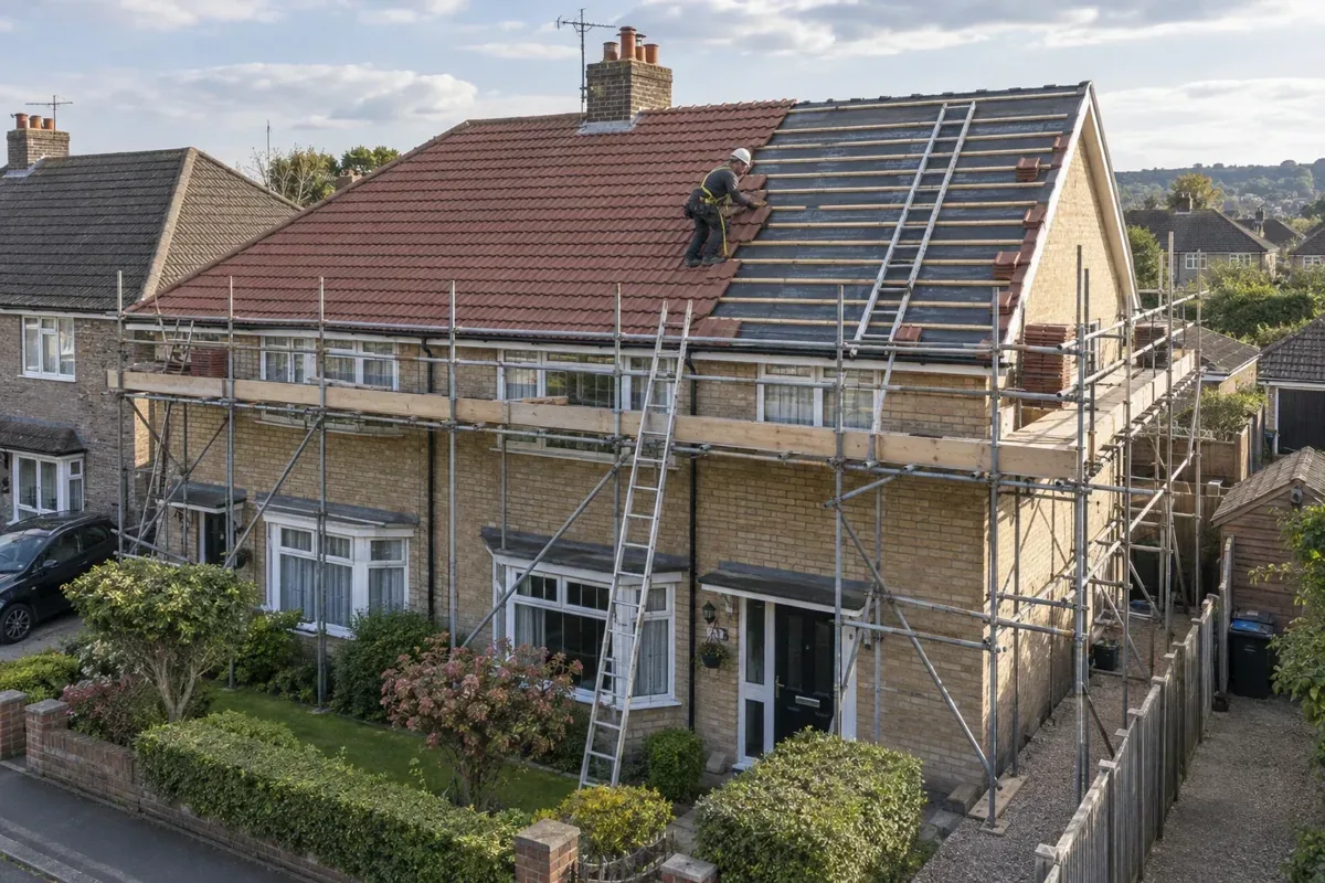 Roof Access Scaffolding service