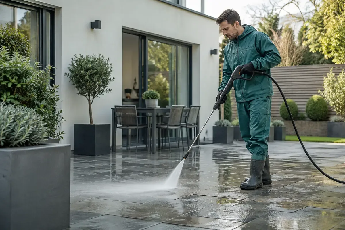 roof pressure cleaning